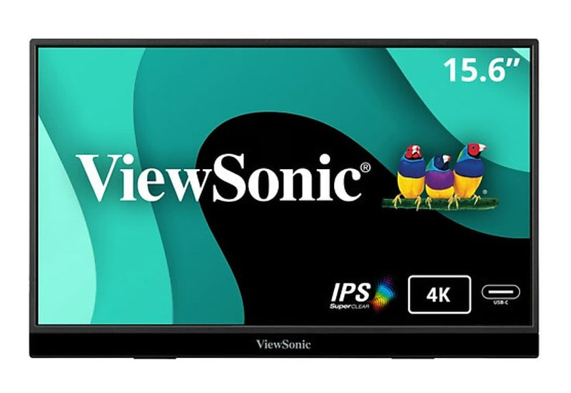 ViewSonic Portable 15.6" 60 Hz LED Monitor, Black (VX1655)
