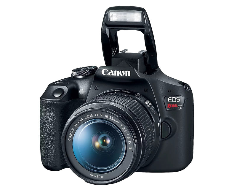 Canon EOS Rebel T7 24.1 Megapixel DSLR Camera, Black (2727C002)