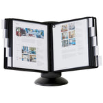 Durable SHERPA Document Holder, 8.5" x 11", Top Loading, Black Plastic (5539-01)