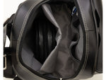McKlein ACADIA 2-Piece Leather Backpack Set, Small, Black (99715)