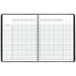AT-A-GLANCE 8.25" x 10.88" Weekly Teacher's Planner, Faux Leather Cover, Black (80-155-05)