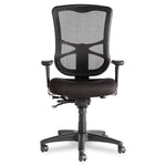 Alera Elusion Series Mesh Back Fabric Computer and Desk Chair, Black (ALEEL41ME10B)
