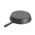MegaChef Cast Iron Skillet Set, Black, 3 Piece Set (937114401M)