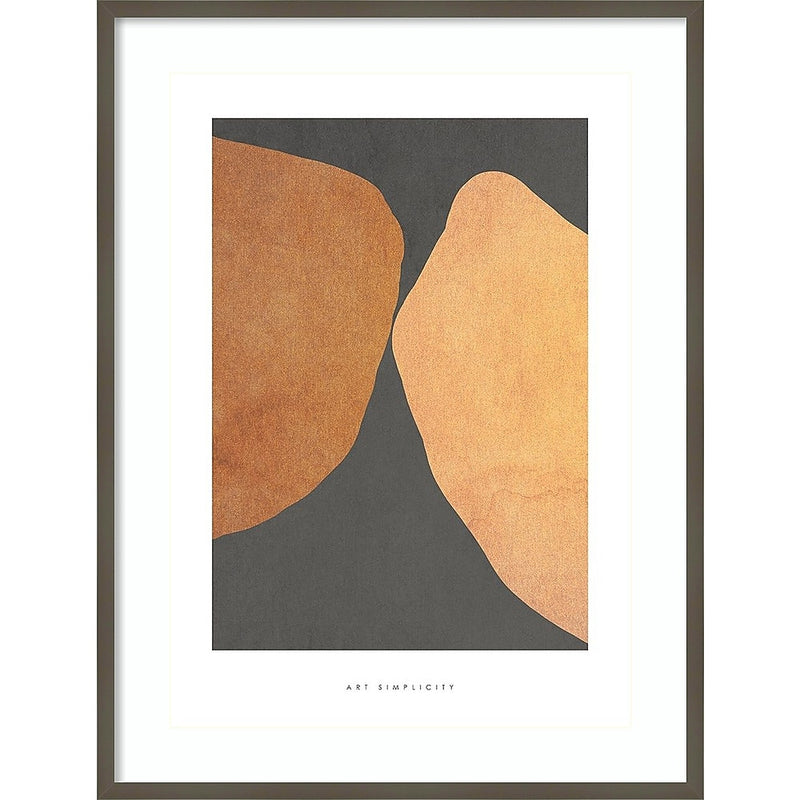 Amanti Art Art Simplicity 4 by Design Fabrikken Wood Framed Wall Art Print, 31" x 41" (A42675535240)