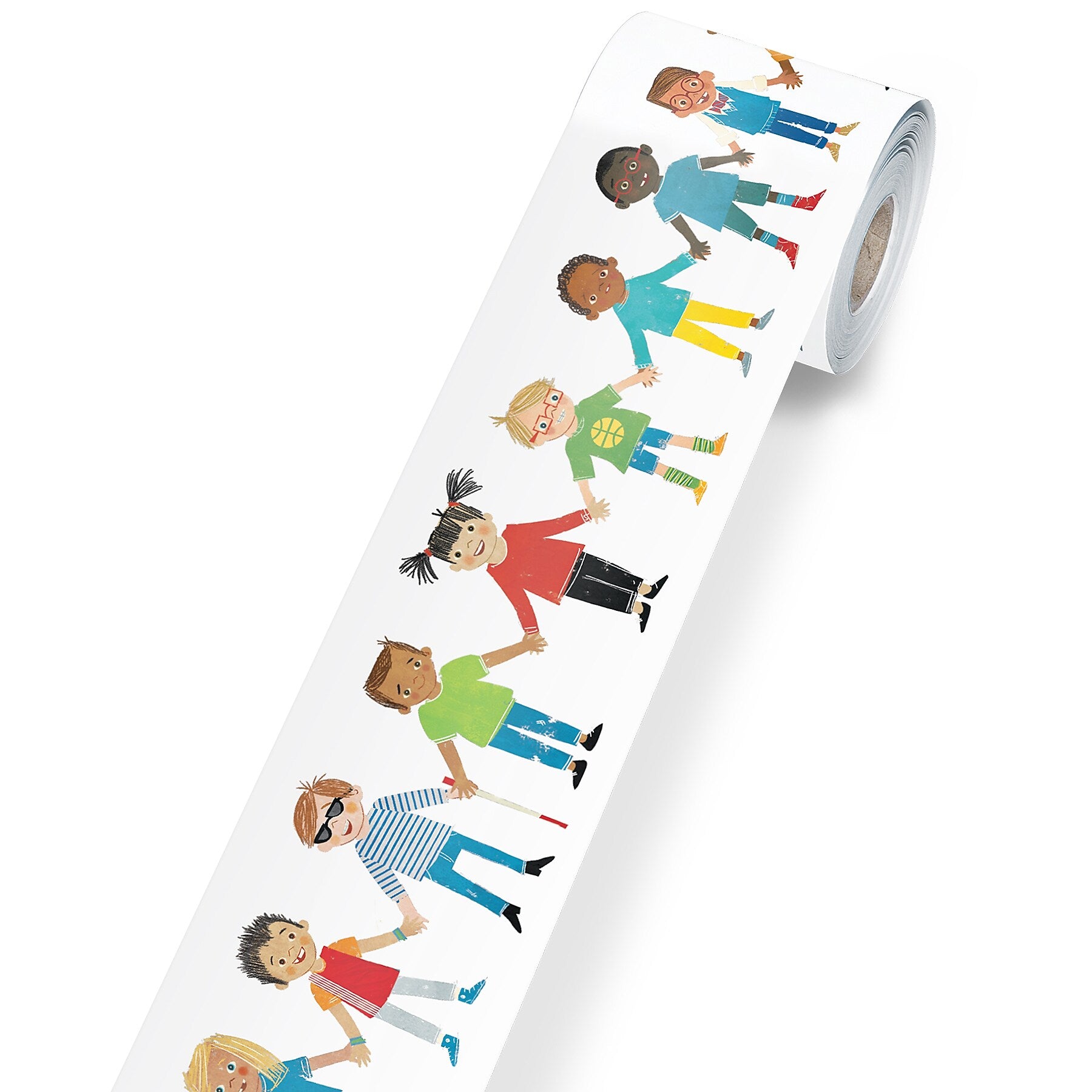 Carson Dellosa Education All Are Neighbors Rolled, 3" x 65', 3/Bundle (CD-108516-3)