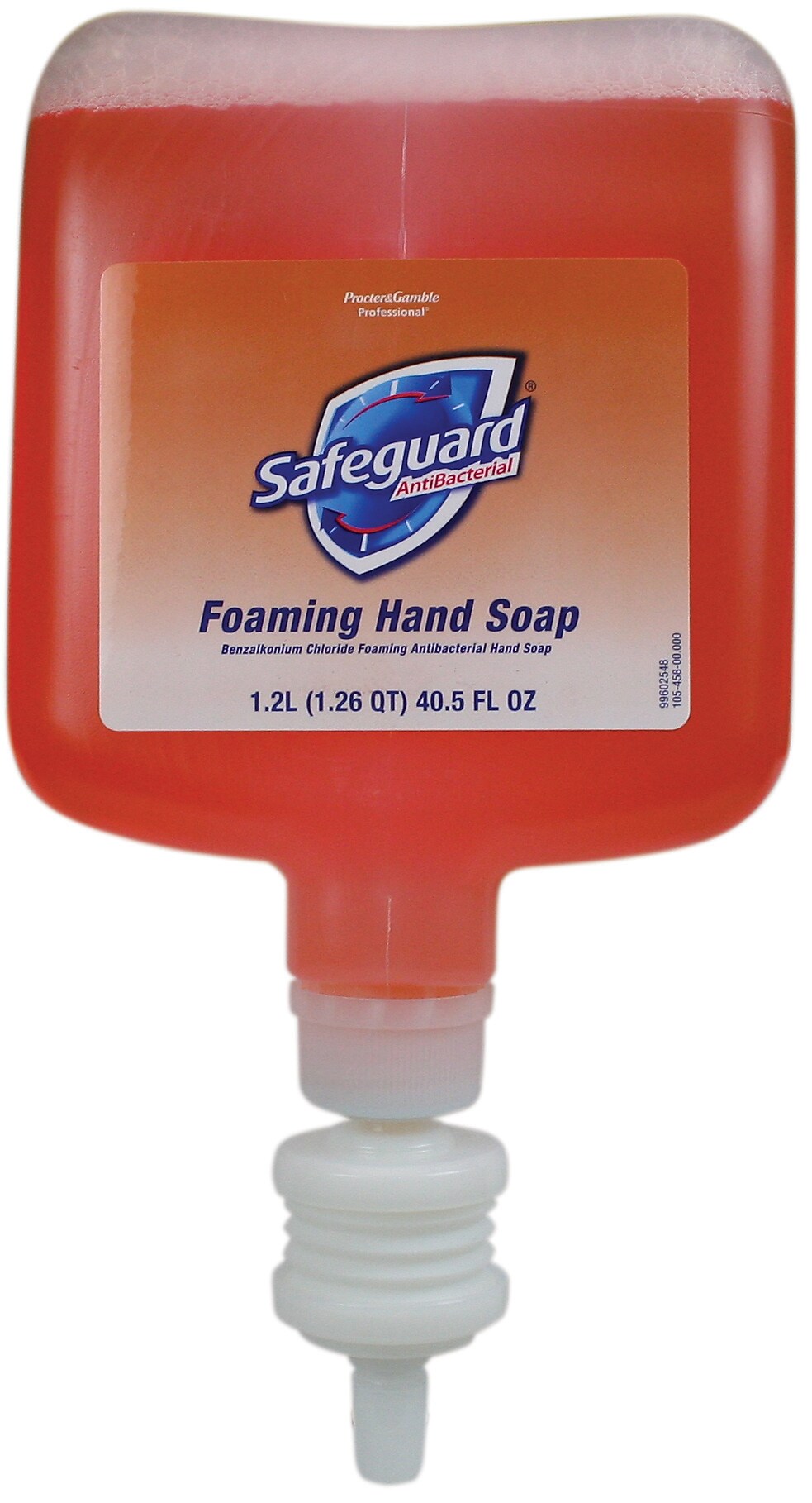 Safeguard Antibacterial Foaming Hand Soap Refill, 40.5 oz., 4 Pack/Carton (47435)