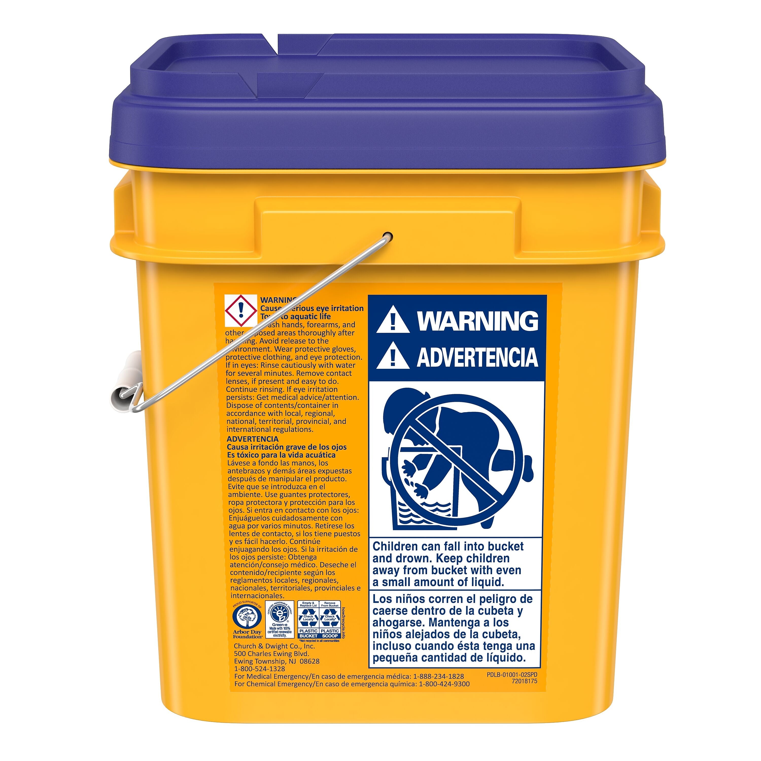 Arm & Hammer HE Powder Laundry Detergent, Crisp Clean, 290 Loads, 18 lb. (CDC3320001001)