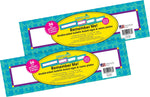 Barker Creek Bohemian School Name Plates, 12" x 3.5", 72/Set (BC3808)