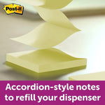 Post-it® Designer Pop-up Notes and Flag Dispenser for 1" and 1/2" Flags and 3" x 3" Notes, Black (DS100)