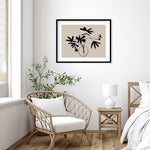 Amanti Art Beige Etchings III Poster by Urban Road Wood Framed Wall Art Print, 33" x 26" (A42675547894)