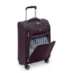 Skyway Luggage Epic 20" Carry-On Suitcase, 8-Wheeled Spinner, Plum (450-20"555-4WB)