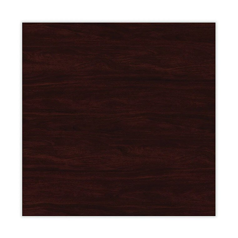 Alera Valencia Series Hutch With Doors, 58 7/8w X 15d X 35 1/2h, Mahogany