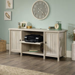 Sauder Costa 30"H Storage Credenza with 3 Shelves, Chalked Chestnut (419959)