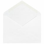 JAM Paper A2 Booklet Envelope 4 3/8" x 5 3/4", White, 100/Pack (4023206d)