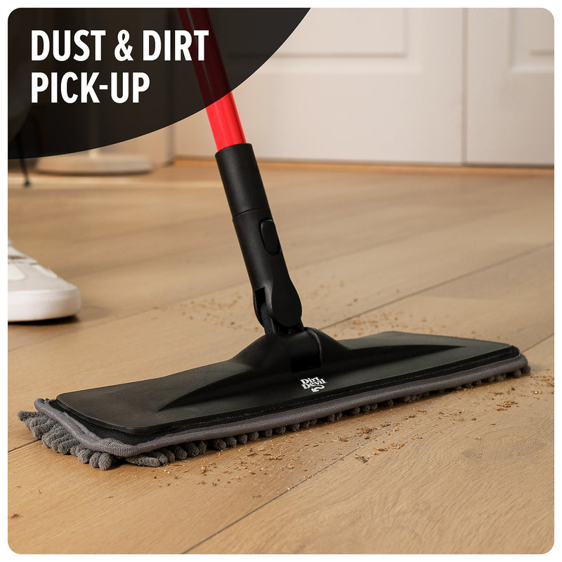 Dirt Devil Microfiber Dust Mop Head, Gray, 2/Pack (AD52400)