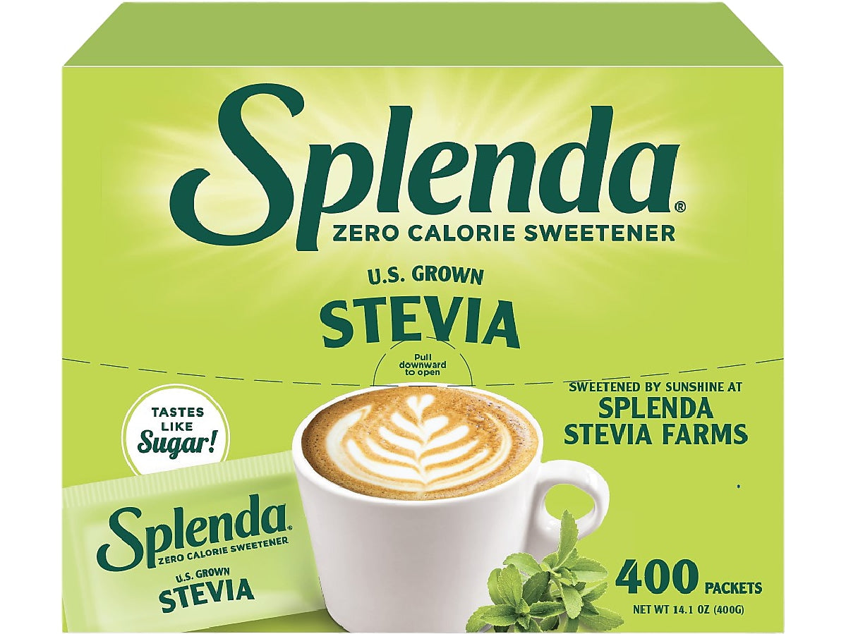 Splenda Stevia Sweetener Packet, 400/Box (SP21700410)