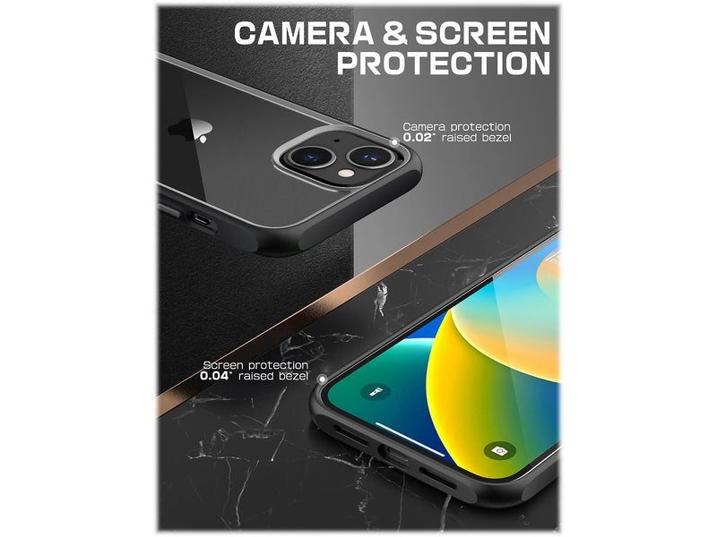 SUPCASE Unicorn Beetle Black Slim Case for iPhone 14 (SUP-iPhone2021/22-6.1-UBStyle-Black)