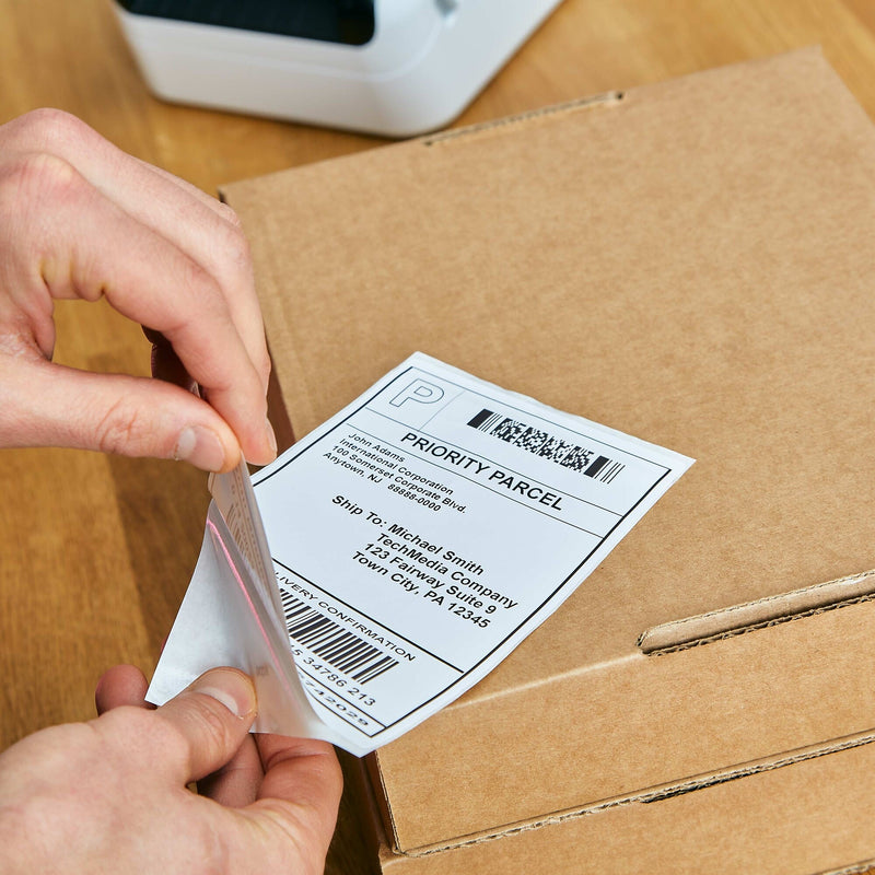 Brother Professional Wide Format Label Printer, Glossy Black/White (QL1110NWBC)