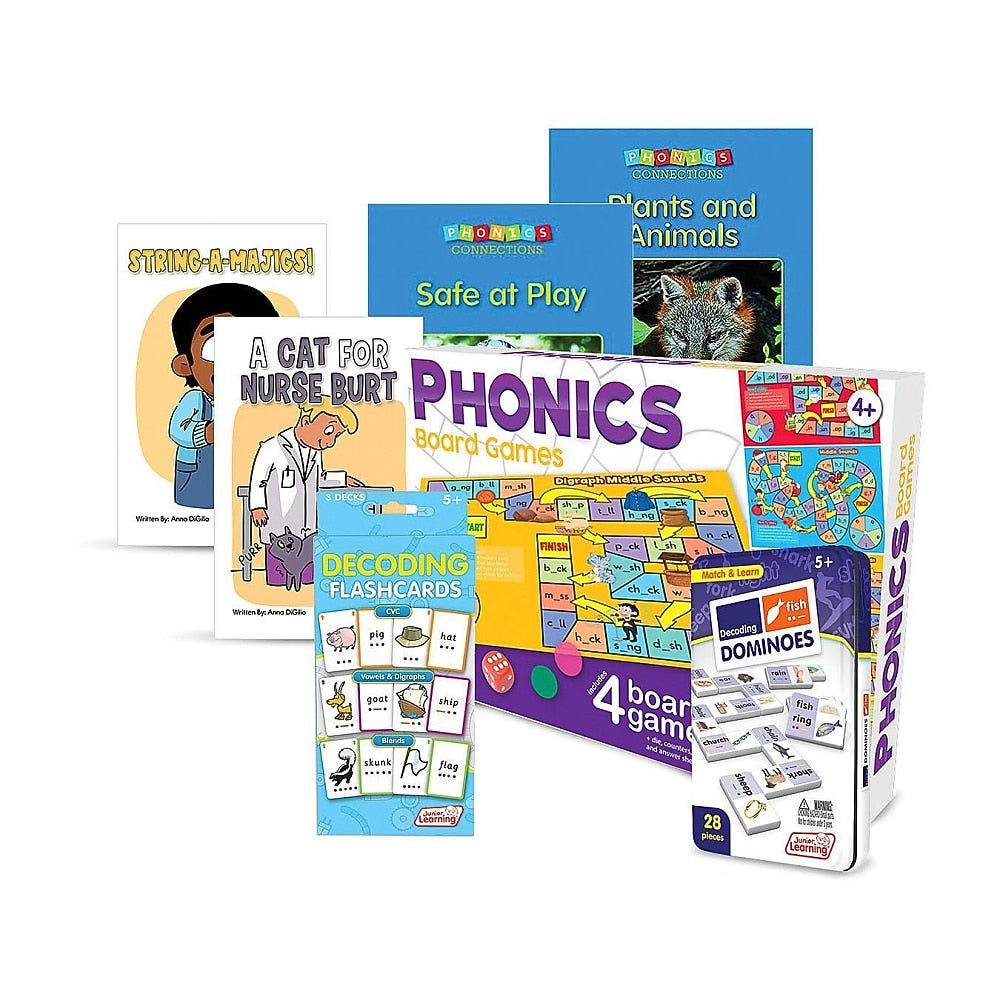 Science of Reading Decodables Book & Tool Kit, Assorted Colors (LR4522)
