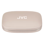JVC Nearphones Wireless Noise Canceling Over-Ear Earphones, Bluetooth, Sand Beige (JVCHANP50TC)