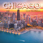 2026 TF Publishing Chicago 12" x 12" Monthly Wall Calendar, Multi (26-1036)