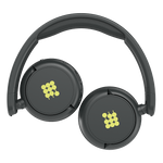 Cubitt Jr. Wireless Active Noise Canceling Over-Ear Headphones, Bluetooth, Obsidian Black (CTANCJR-1)