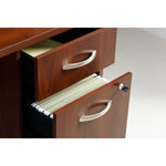Bush Business Furniture Series C 3-Drawer Mobile Vertical File Cabinet, Letter/Legal Size, Lockable, Hansen Cherry(BSHWC24453SU)