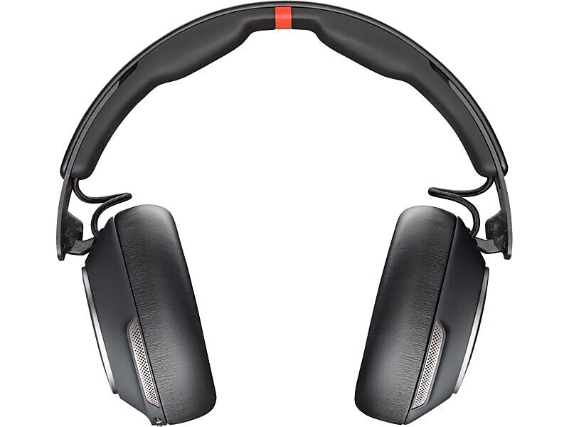 Poly Voyager Surround 85 USB-C UC Stereo Bluetooth Over-Ear Headset with Charging Stand and USB-C/A Adapter, Black (8G7T7AA)