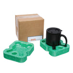 6" x 6" x 5" Mug 15oz. Shipping Box, 200# Mullen Rated, Kraft (E04800-15)