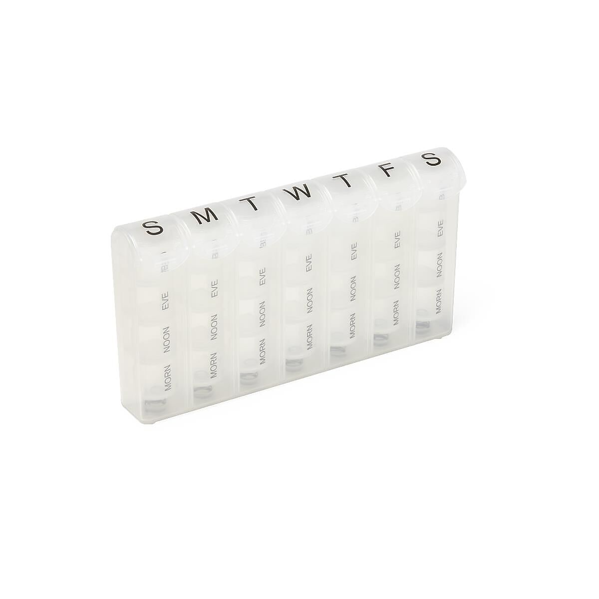 Medline 7-Day Pill Reminder, Clear, 20/Carton (OTCPILLMNDR)