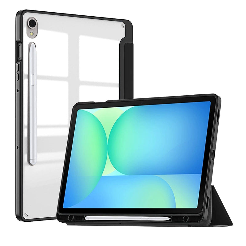SaharaCase Venture Series Folio Case for Galaxy Tab S10 FE, Scorpion Black (TB00461)
