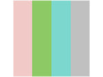 Flash Furniture Bright Beginnings Shapes for Modular STEAM Walls, 256/Pack (MK-ME14702-GG)
