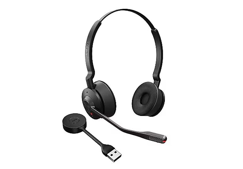 Jabra Engage 55 SE Wireless Bluetooth Stereo Headset, MS Certified (9659-455-125)