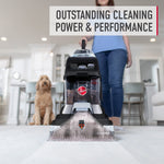 Hoover Prime Professional Carpet Cleaning Solution, Concentrated Liquid, Ocean Breeze Scent, 50 oz. (AH31959)