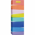 JAM Paper Vivid Rainbow Wine Gift Bags, 3/Pack (52622309935)