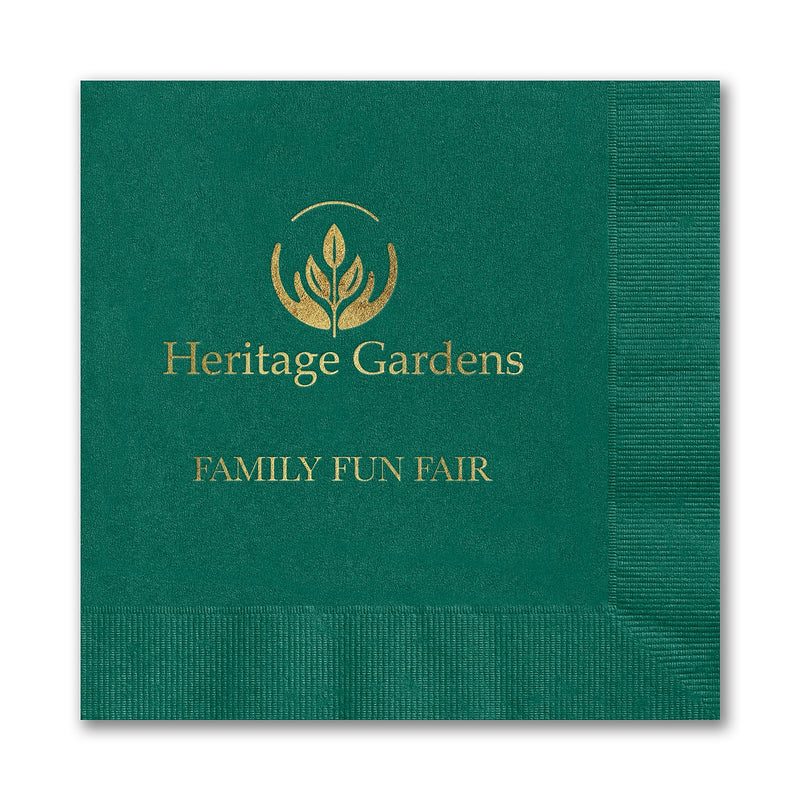 Hunter Luncheon Napkin - Foil Imprint, 100/BX