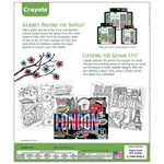 Crayola City Escapes Adult Coloring Book, 40 Pages, 2/Bundle (BIN040307-2)