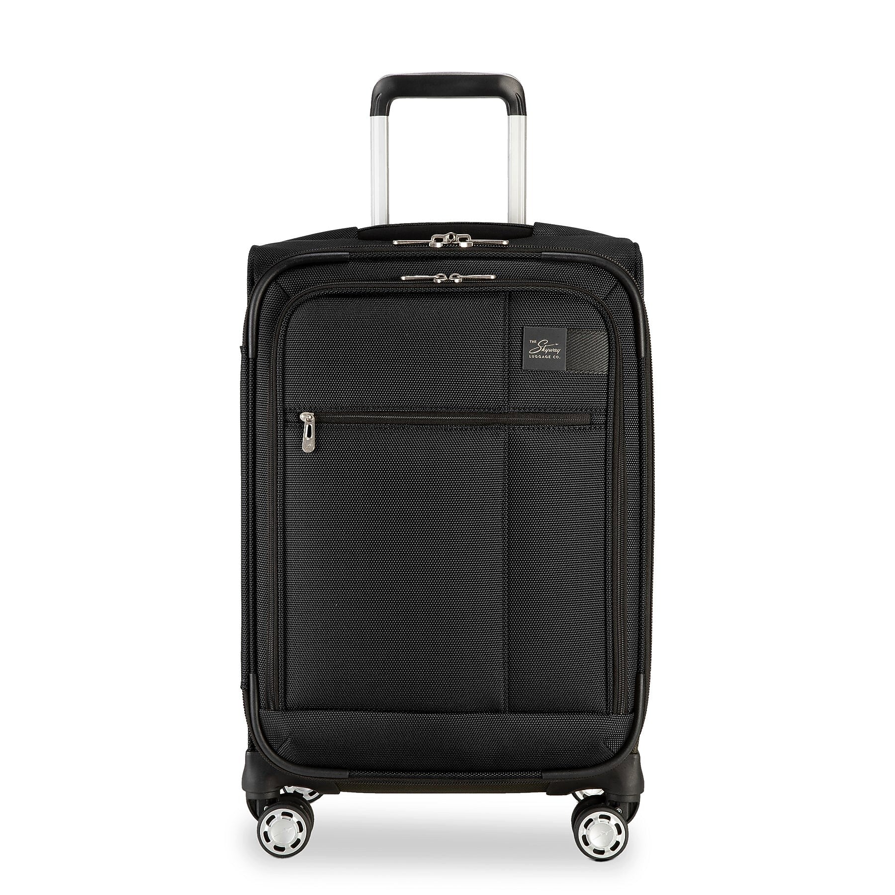 Skyway Luggage Sigma 7.0 20" Carry-On Suitcase, 8-Wheeled Spinner, Black (177-20"001-4WB)