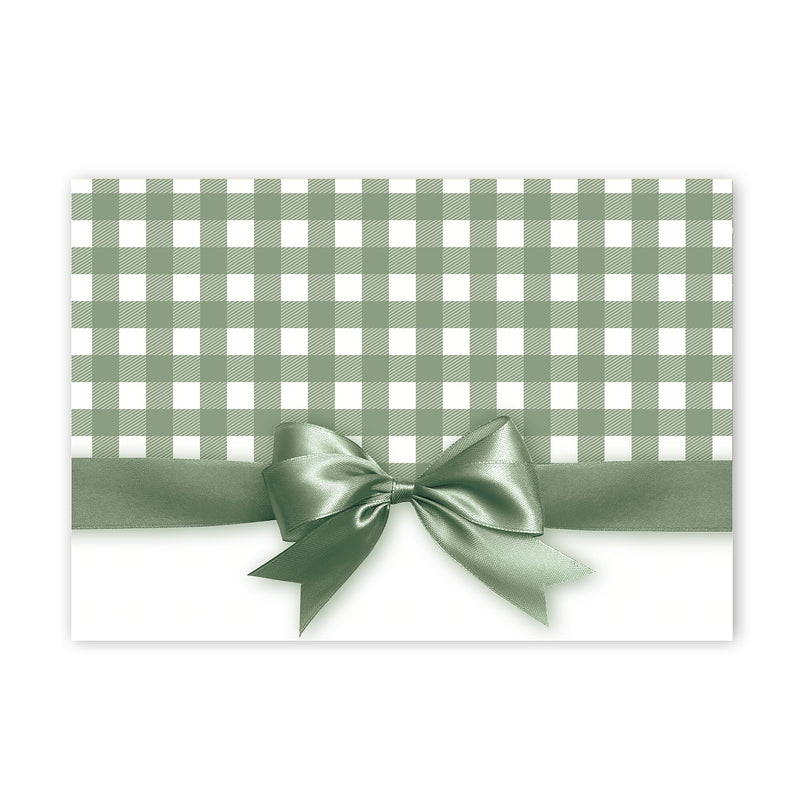 Great Papers Sage Green Bow Notecard Kit, Multicolored, 24/Pack (2025018)