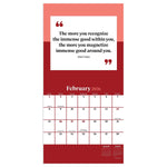 2026 TF Publishing 12" x 17" TF Publishing 7" x 7" Inspire Mini Calendar 26-2107