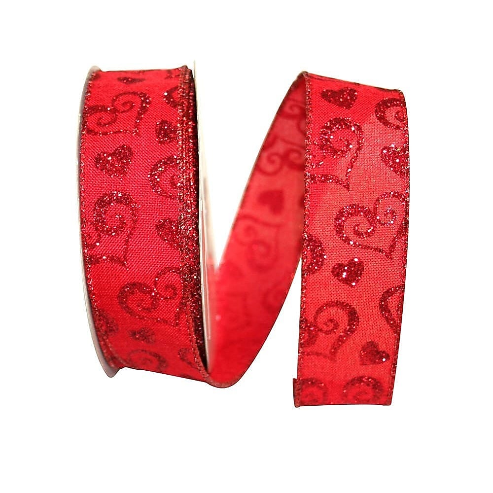 JAM Paper Valentine's Day Ribbon, Red (52640340654)