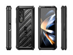 SUPCASE Unicorn Beetle Black Kickstand Case for Samsung Galaxy Z Fold4 (SUP-Galaxy2022-ZFold4-5G-Unicorn-SP-Blac)