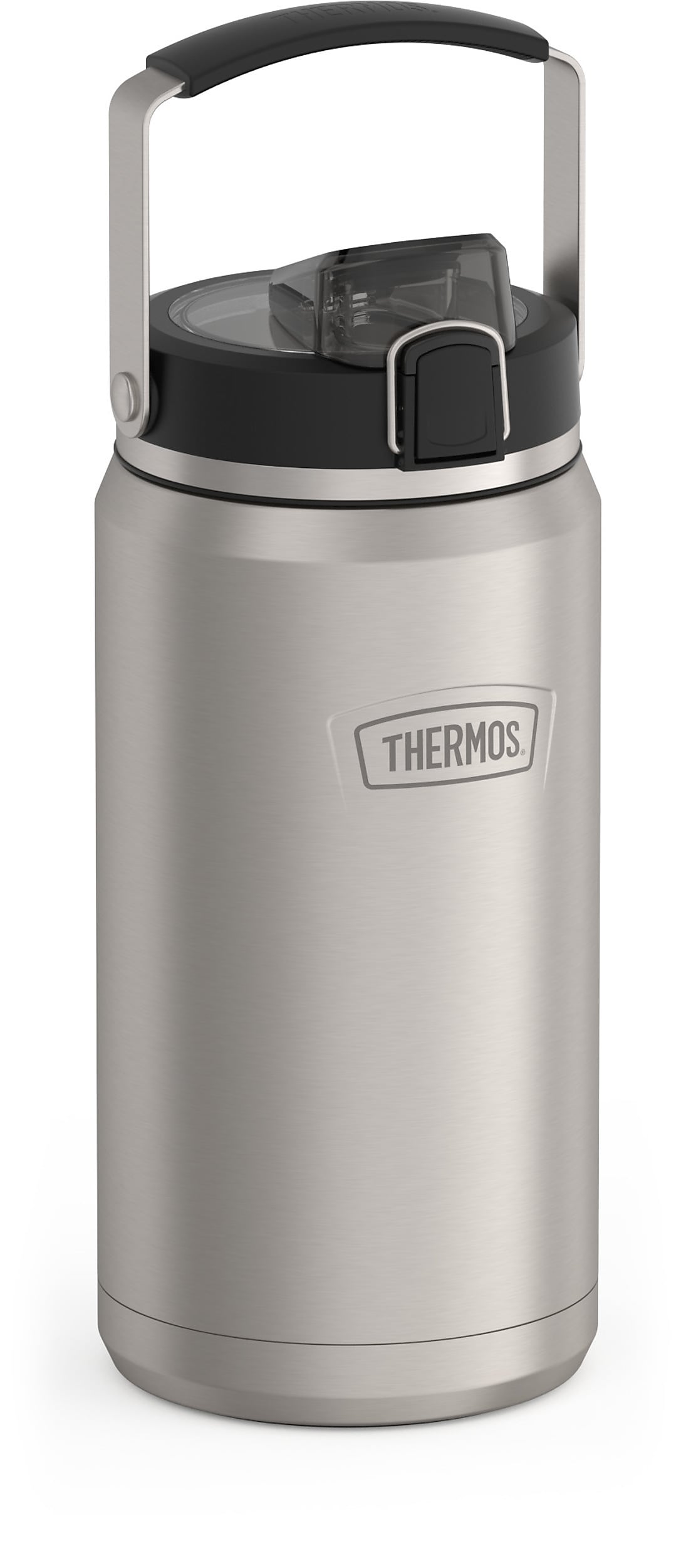 Thermos Icon Stainless Steel Vacuum Insulated Water Bottle, 64 oz., Matte Stainless (EAIS2402MS4)