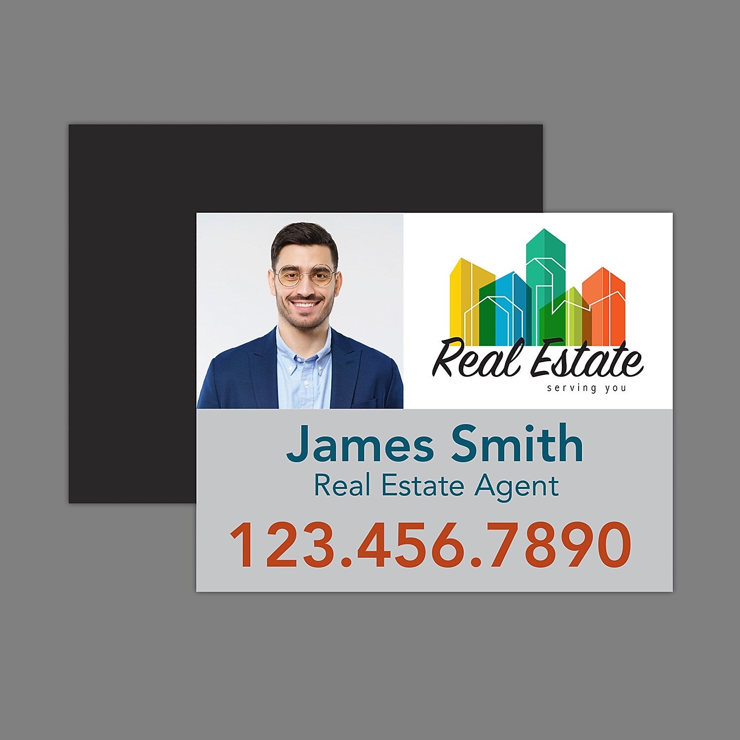 Full Color Magnetic Sign, 8" x 10"