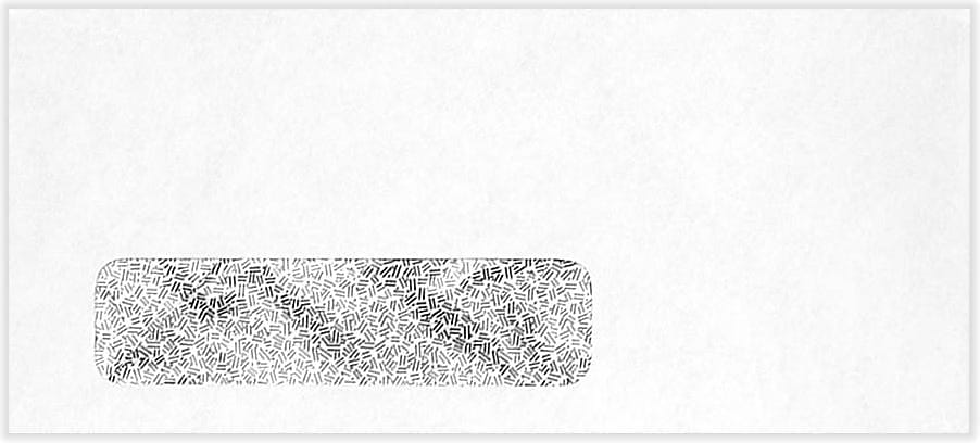 JAM Paper Security Tinted #9 Booklet Envelopes, 3 7/8" x 8 7/8", White, 50/Pack (61549-50)
