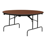 ICEBERG Premium Folding Table, 60"Dia., Mahogany (55264)
