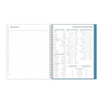 2025-2026 Blue Sky Ditsy Dapple 8.5" x 11" Academic Weekly & Monthly Planner, Plastic Cover, Multicolored (132002-A26)
