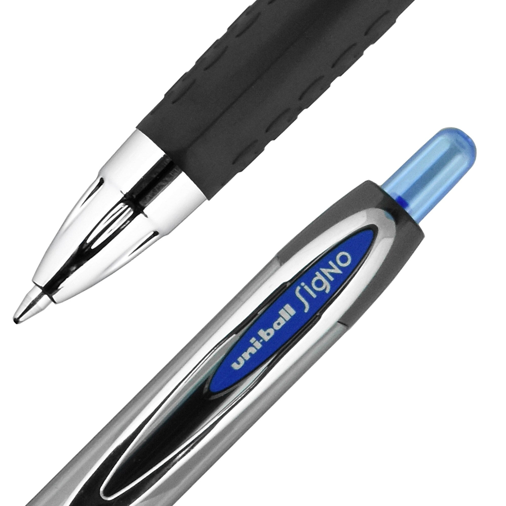 uni-ball 207 Retractable Gel Pens, Medium Point, 0.7mm, Blue Ink, 36/Pack (1921064)