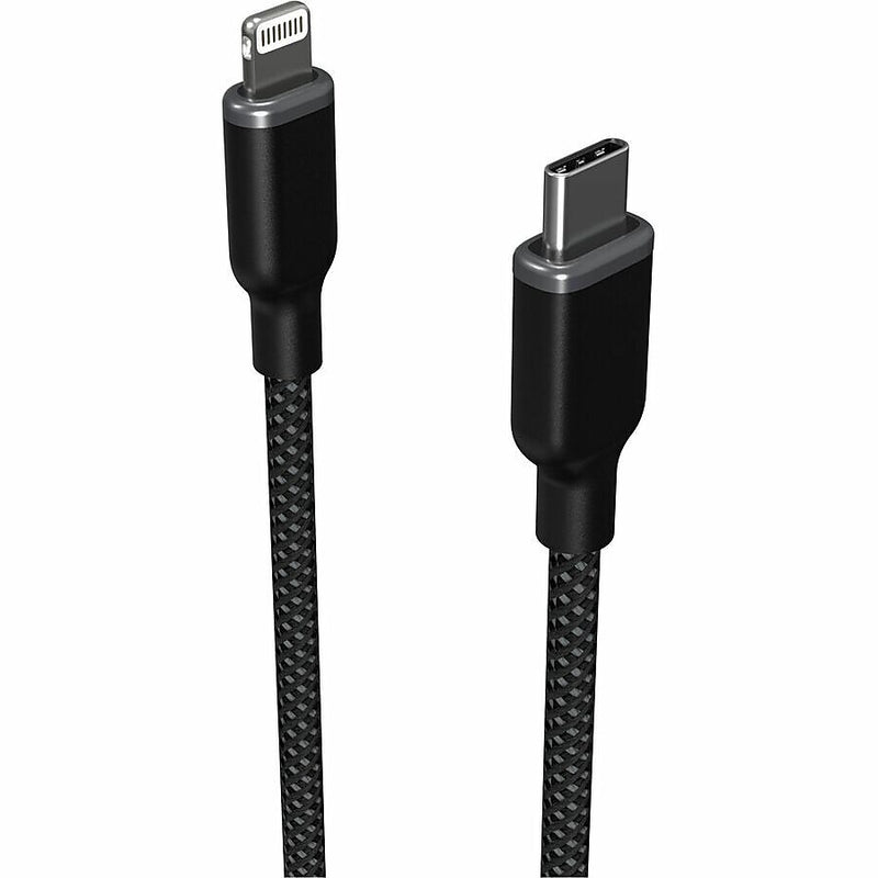 Mophie Charge Stream USB-C to Lightning Charging Cable, 3.28 ft., Black (409911484)