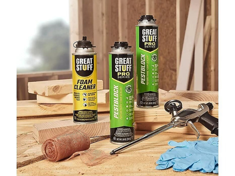 Great Stuff Pestblock Pro Gaps & Cracks Foam Sealant Contractor Kit (KTGS 3754)